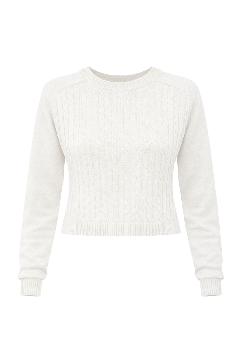 Blusa Tricot Isa Off White