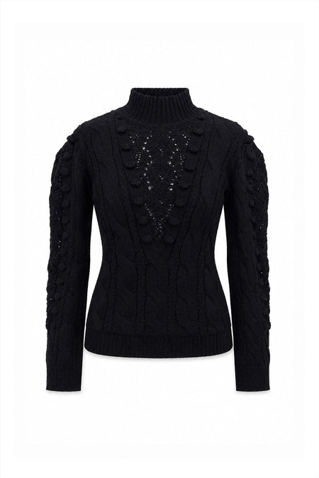 Blusa Tricot Samira Preto