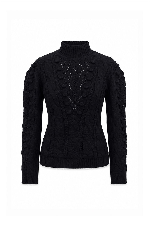 Blusa Tricot Samira Preto