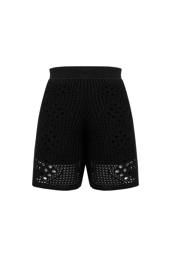 Bermuda Tricot Bertha Preto