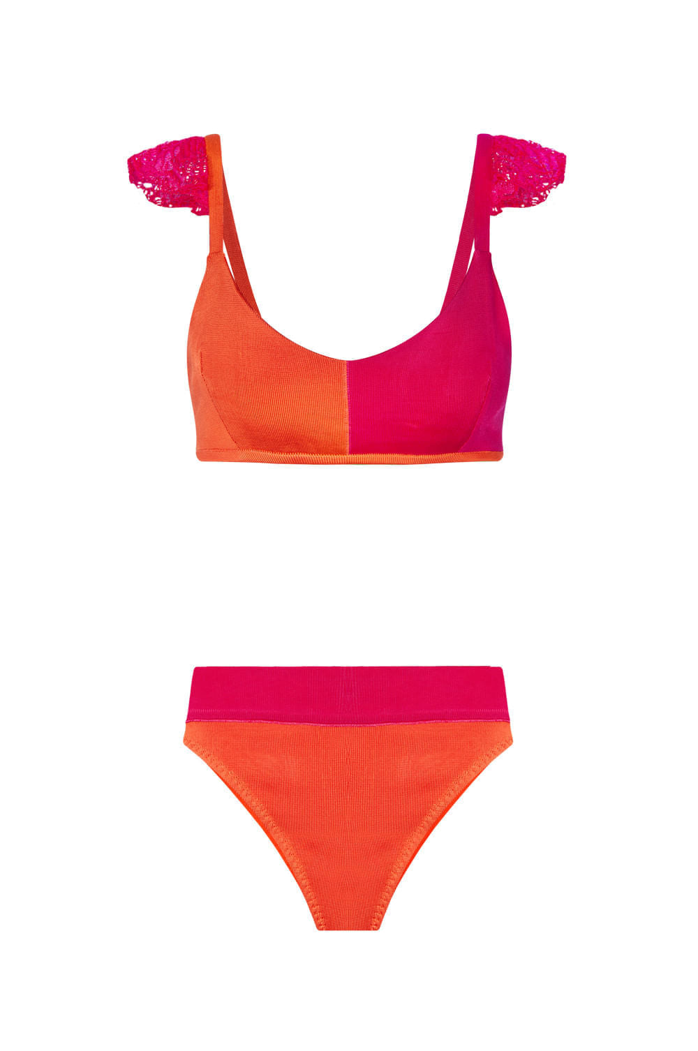 Biquíni Tricot Sacha Laranja