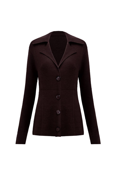 Blazer Tricot Serafine Cacau