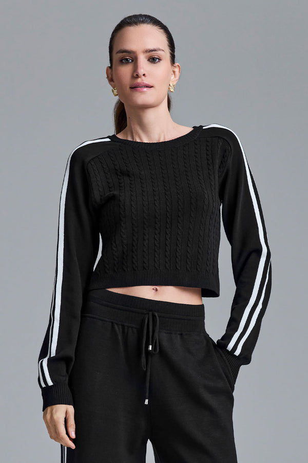 Blusa Lara Fio Soft Preto