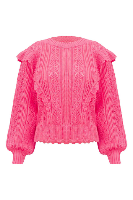 Blusa Tricot Alanis Rosa Penélope