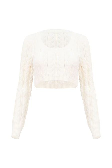 Blusa Tricot Anabela Off White