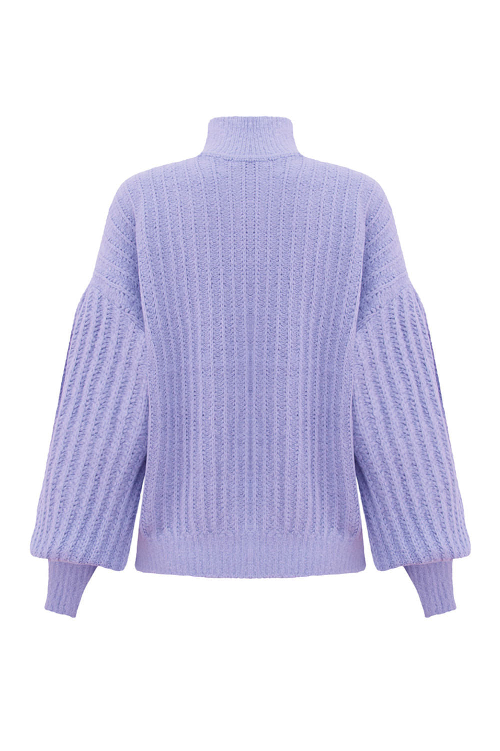 Blusa Tricot Bloom Lilás Imperial