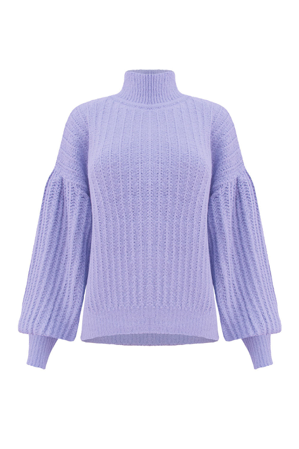 Blusa Tricot Bloom Lilás Imperial