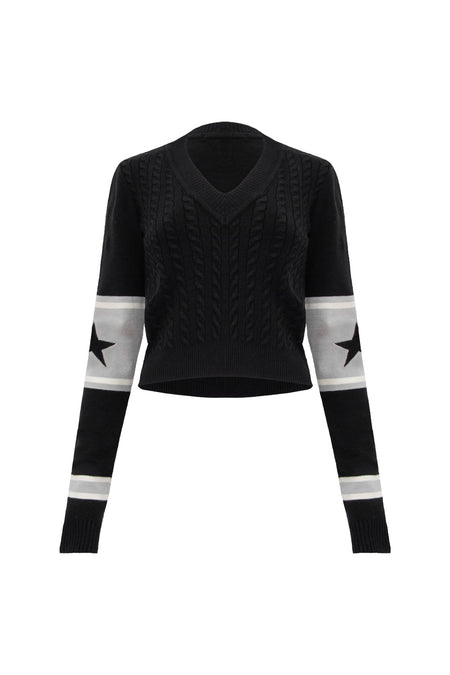 Blusa Tricot Cibele Preto