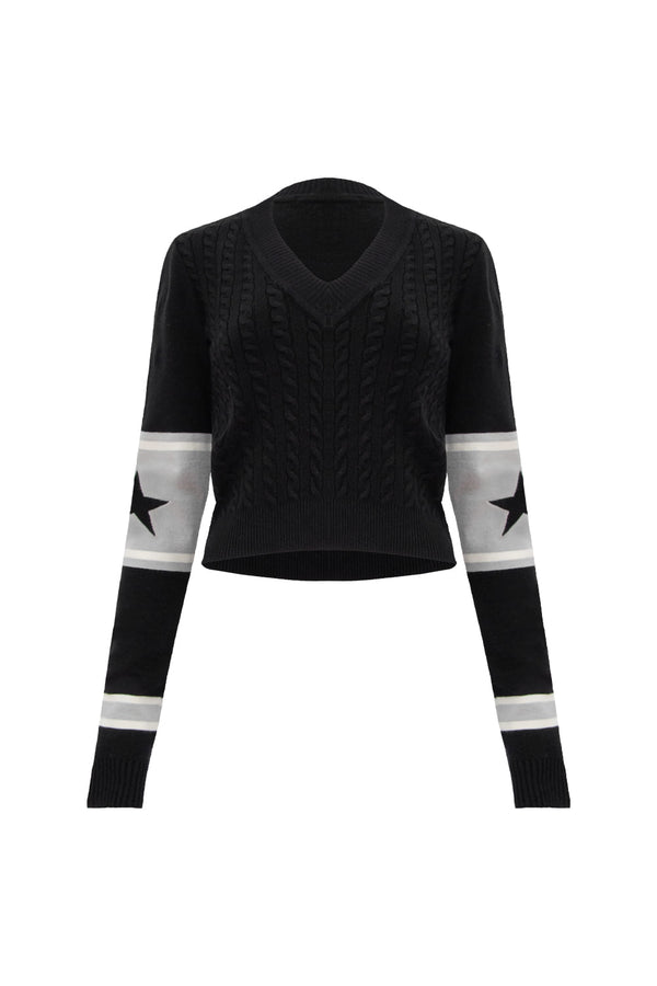 Blusa Tricot Cibele Preto