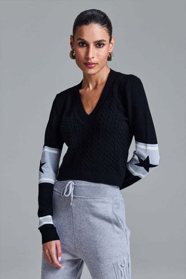 Blusa Tricot Cibele Preto