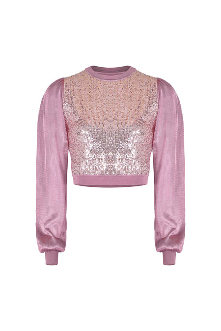 Blusa Tricot Isabeli Rosê
