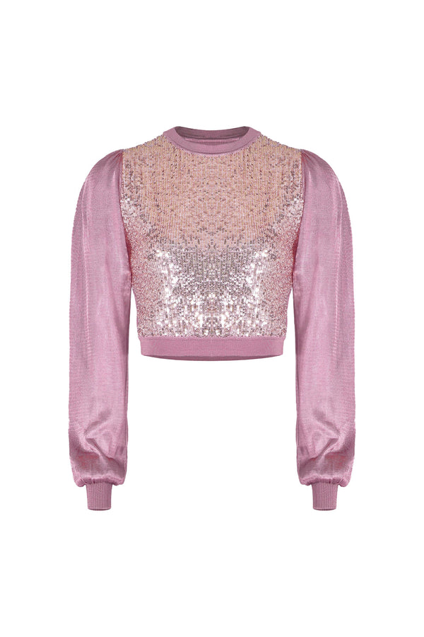 Blusa Tricot Isabeli Rosê