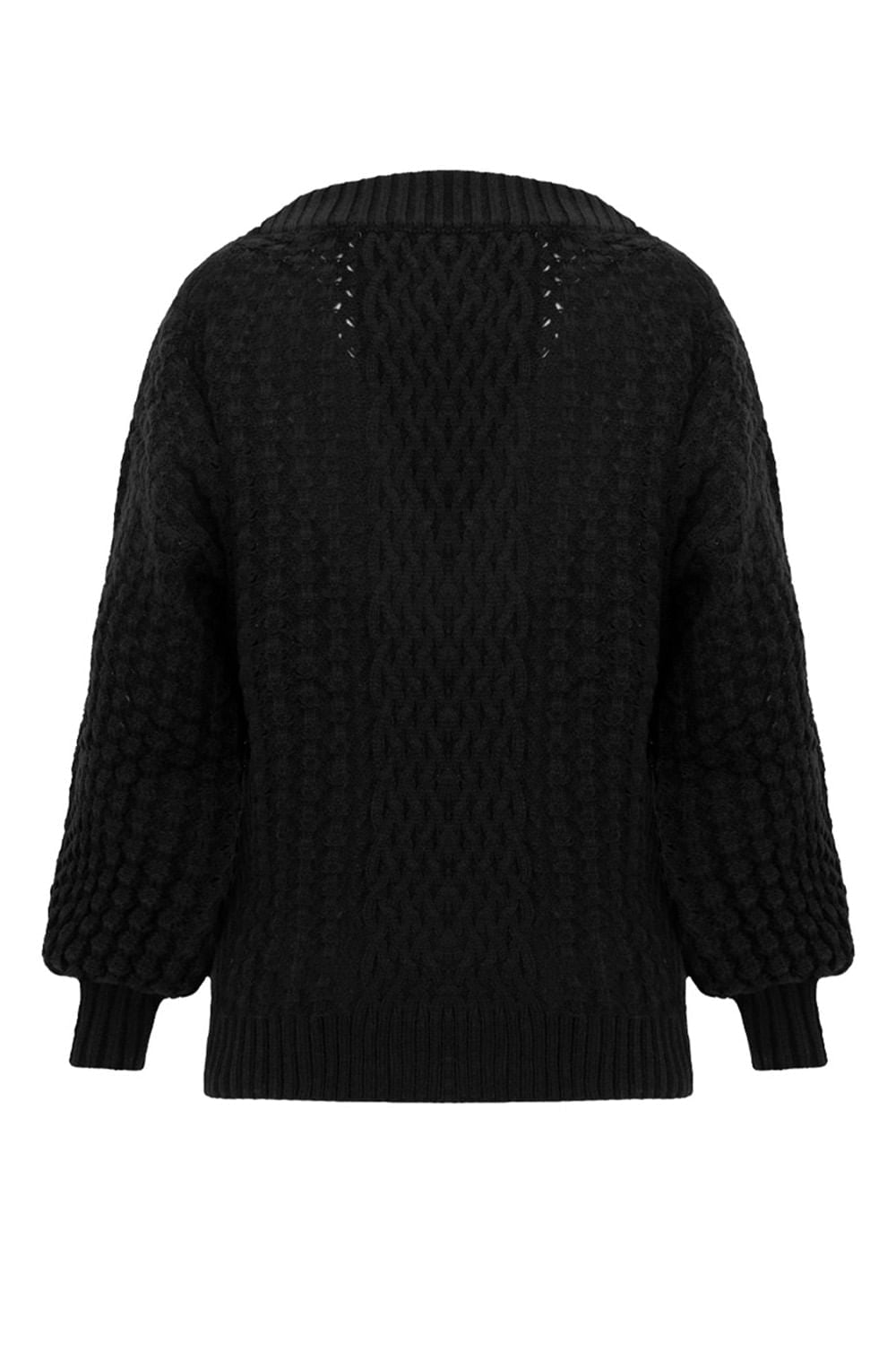 Blusa Tricot Mandy Preto
