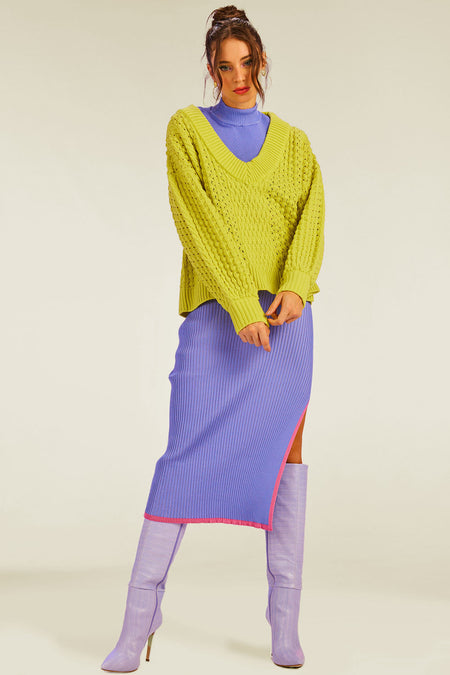 Blusa Tricot Mandy Verde Siciliano