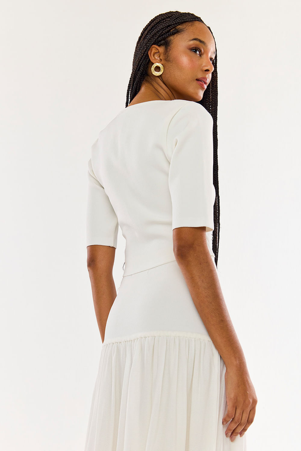Top Tricot Mariah Off White