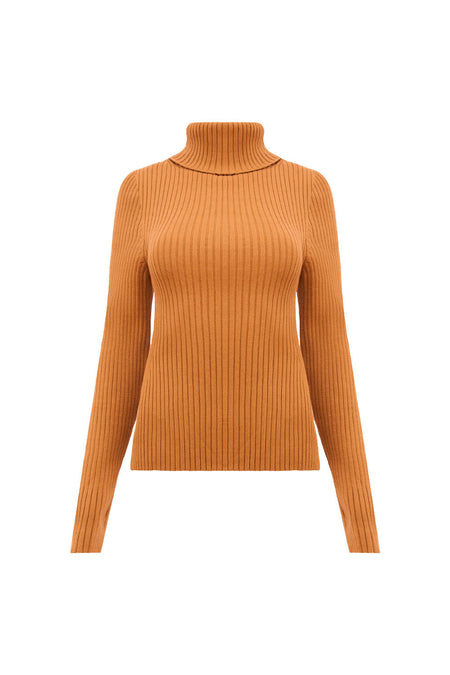 Blusa Tricot Skin Mascavo