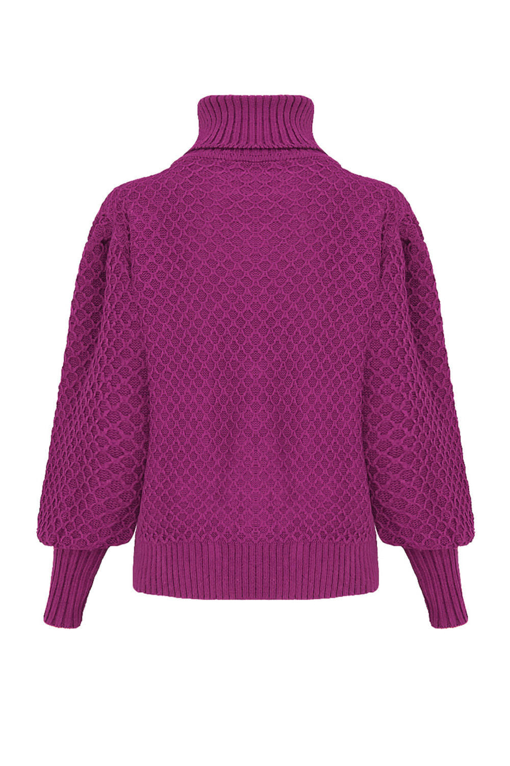 Blusa Tricot Suzy Roxo Imperial