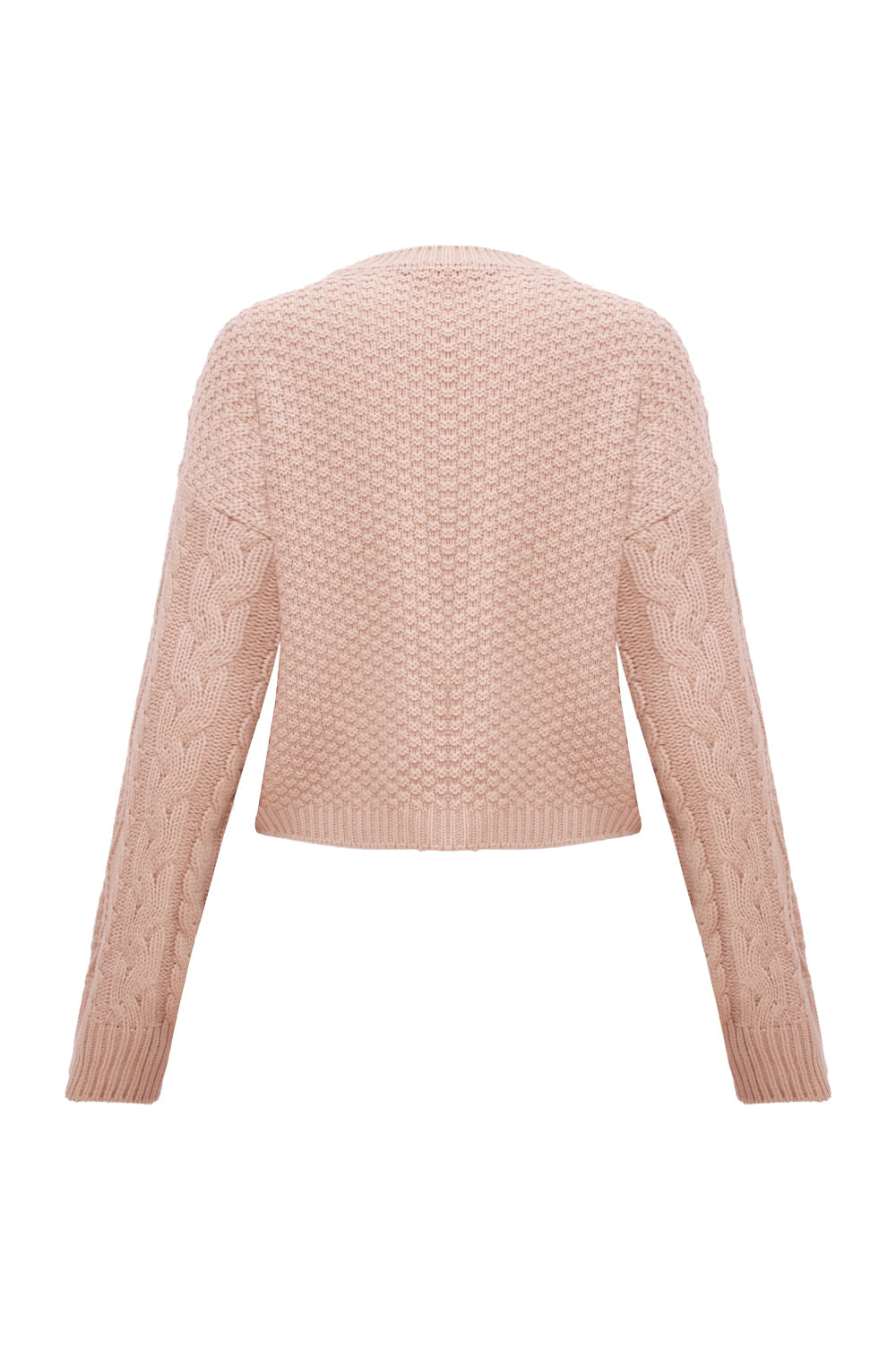 Blusa Tricot Tati Bege Macchiato