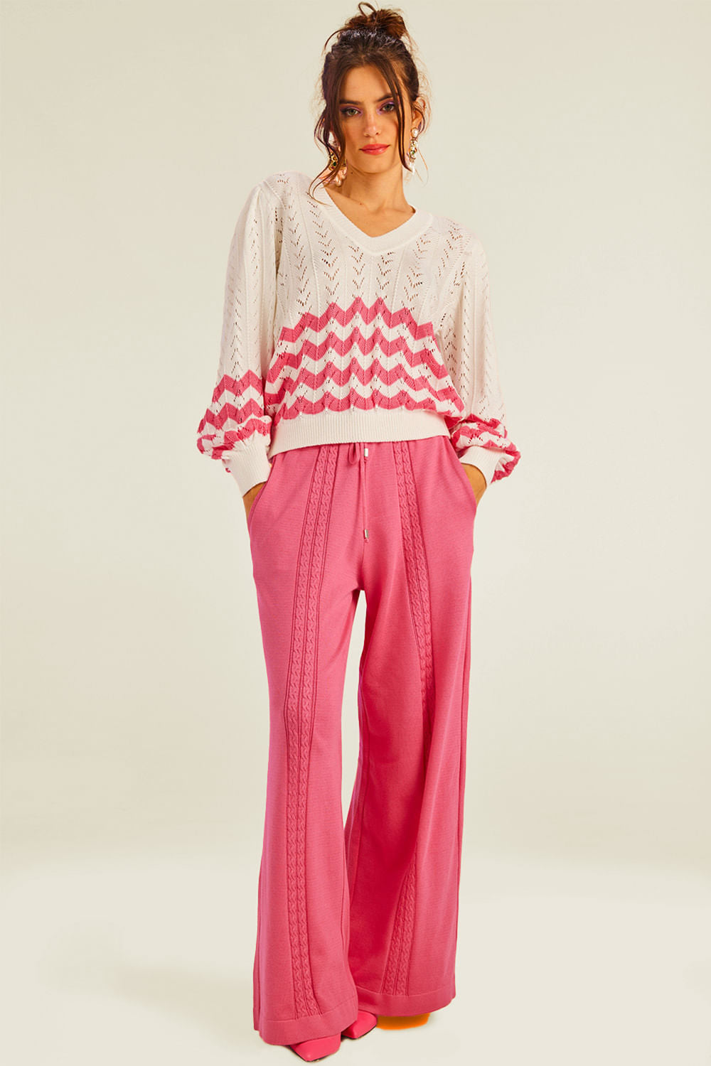 Blusa Tricot Vanda Off White