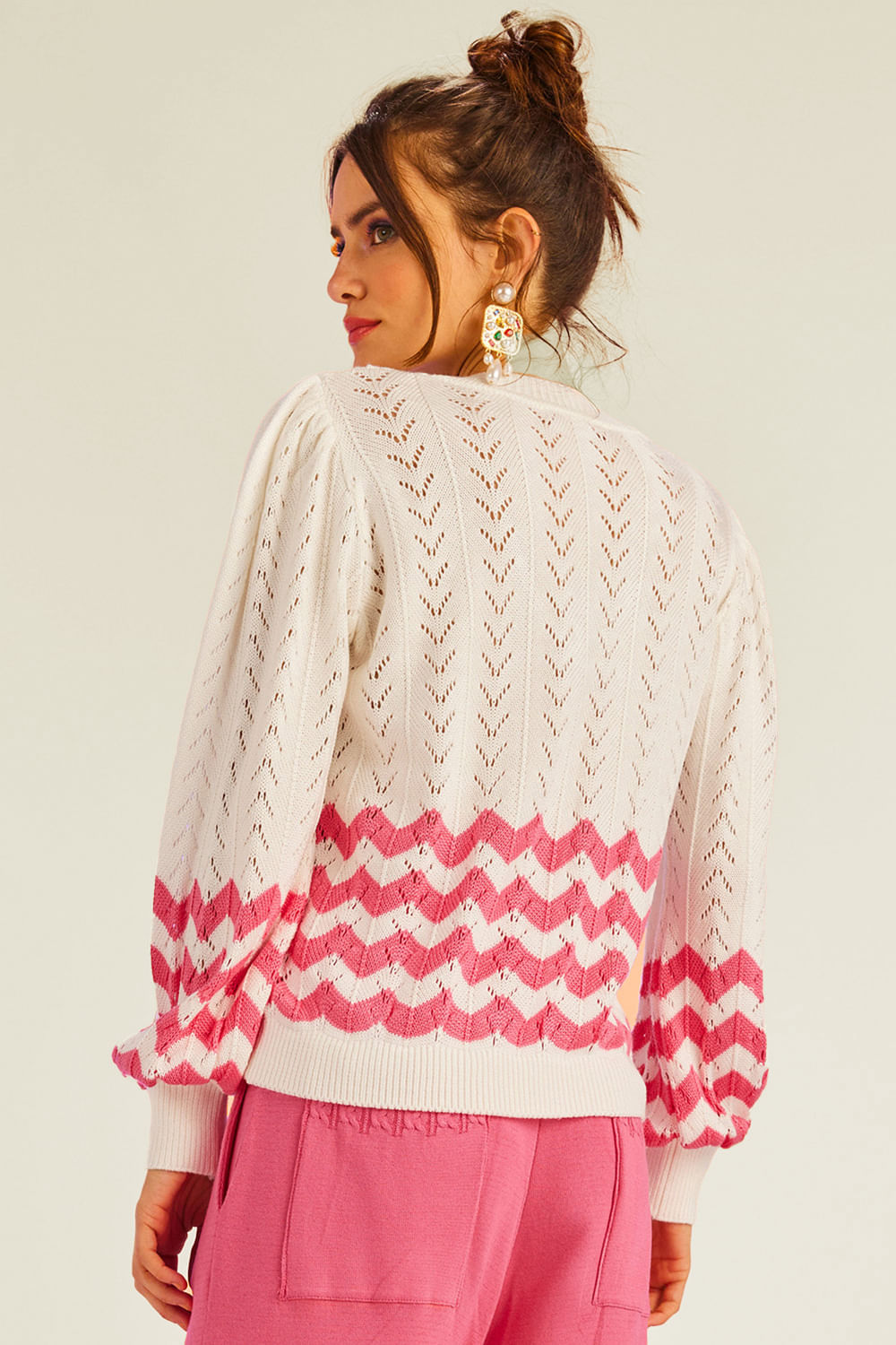 Blusa Tricot Vanda Off White