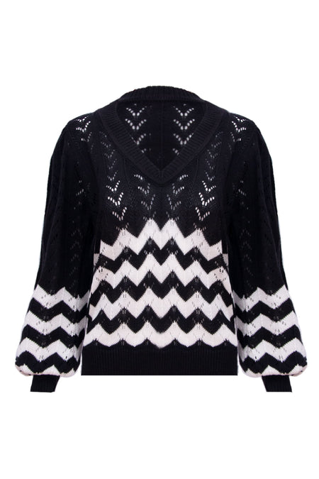 Blusa Tricot Vanda Preto