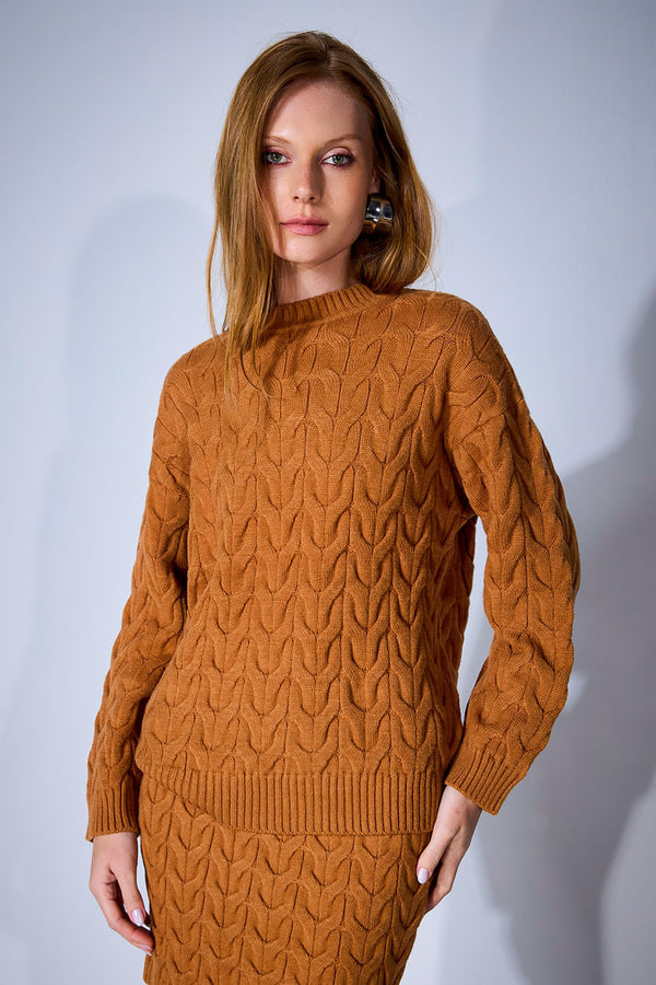 Blusa Tricot Vitoria Mascavo