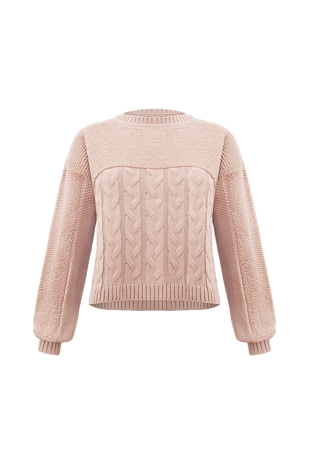 Blusa Tricot Yve Bege Macchiato