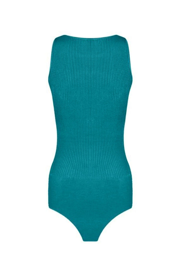 Body Tricot Summer Turquesa