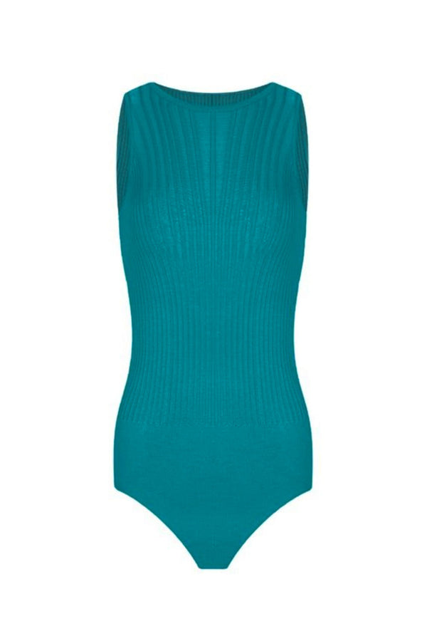 Body Tricot Summer Turquesa