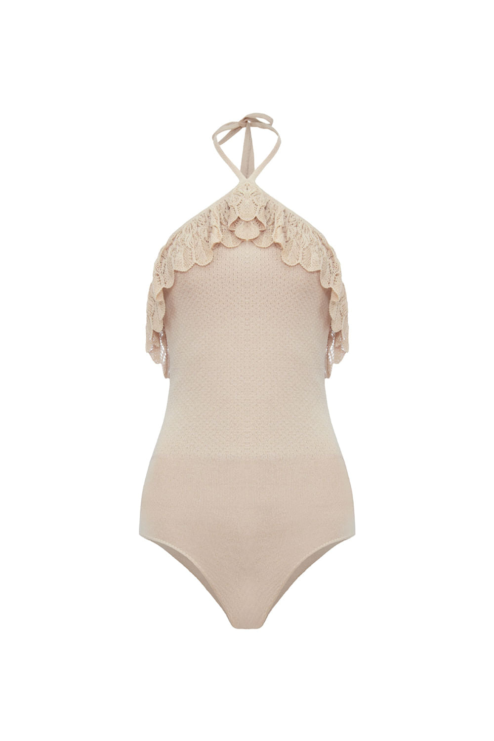 Body Tricot Tropical Bege Creamy