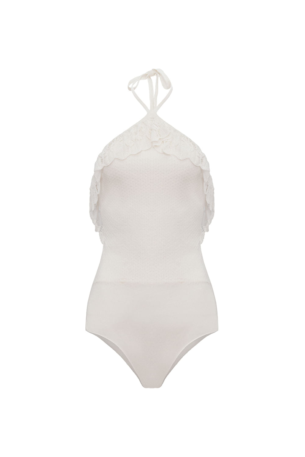 Body Tricot Tropical Off White