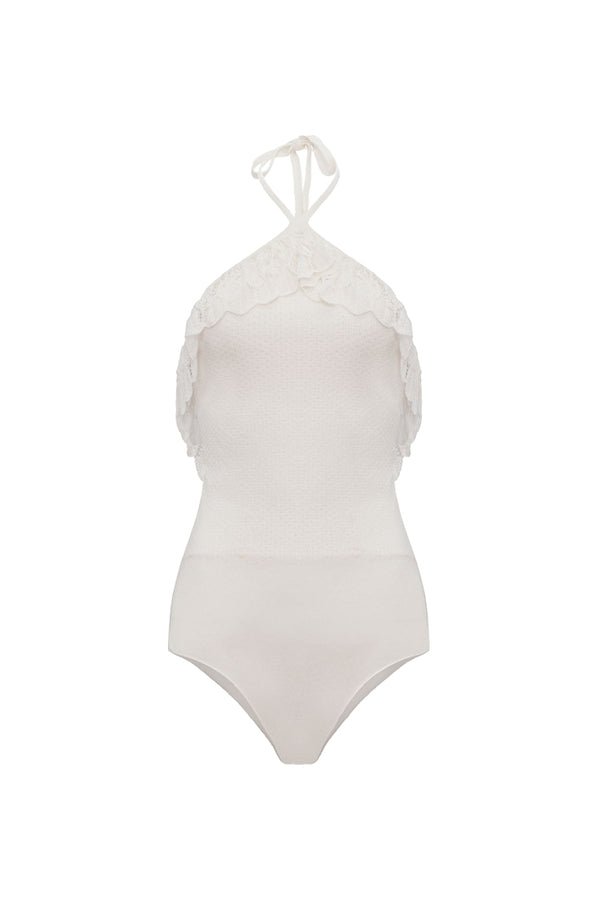 Body Tricot Tropical Off White