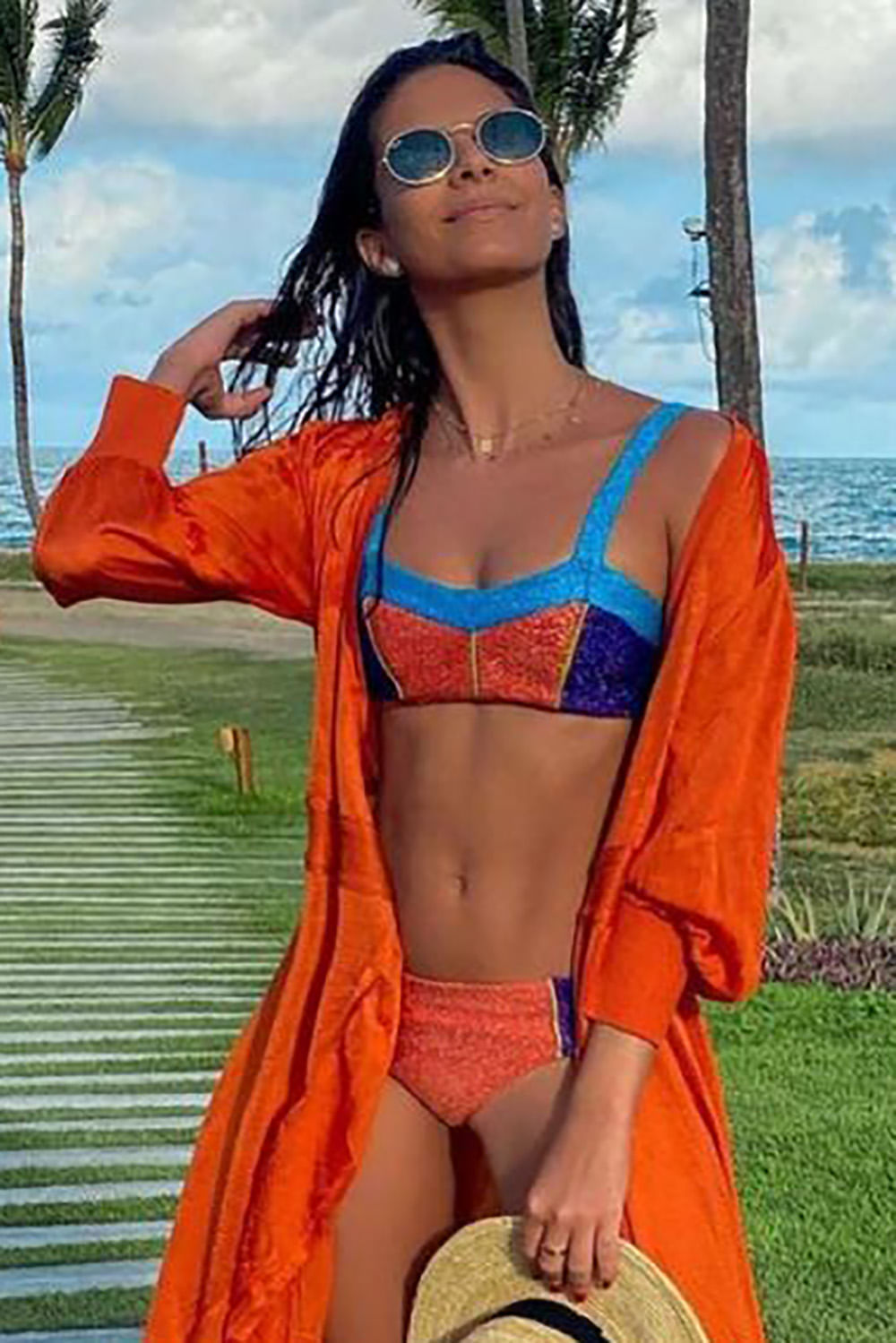 Biquíni Tricot Nadia Coral