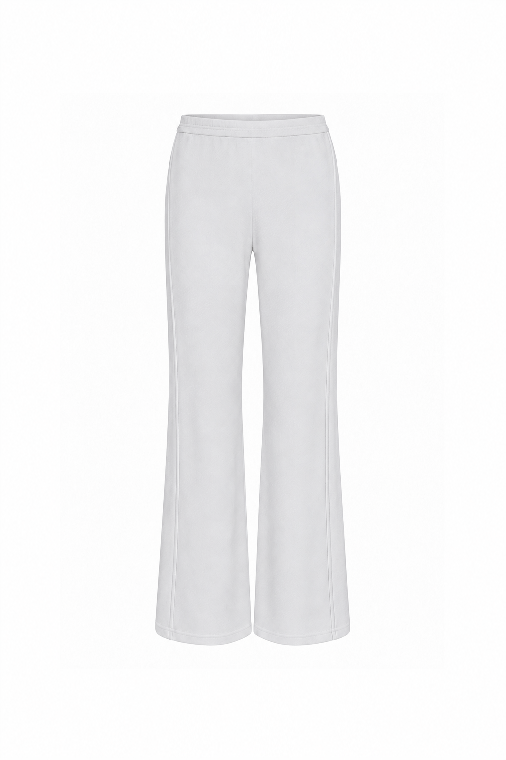 Calça Tricot Cora Pantalona Azul Nuvem