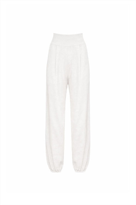 Calça Tricot Giovana Off White