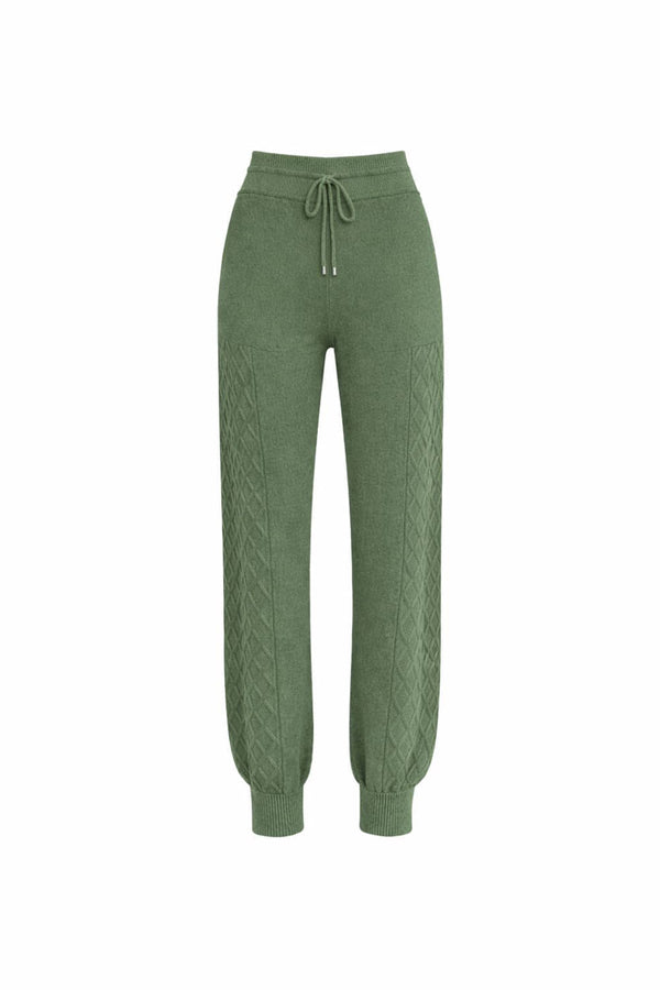 Calça Tricot Juliane Verde Militar