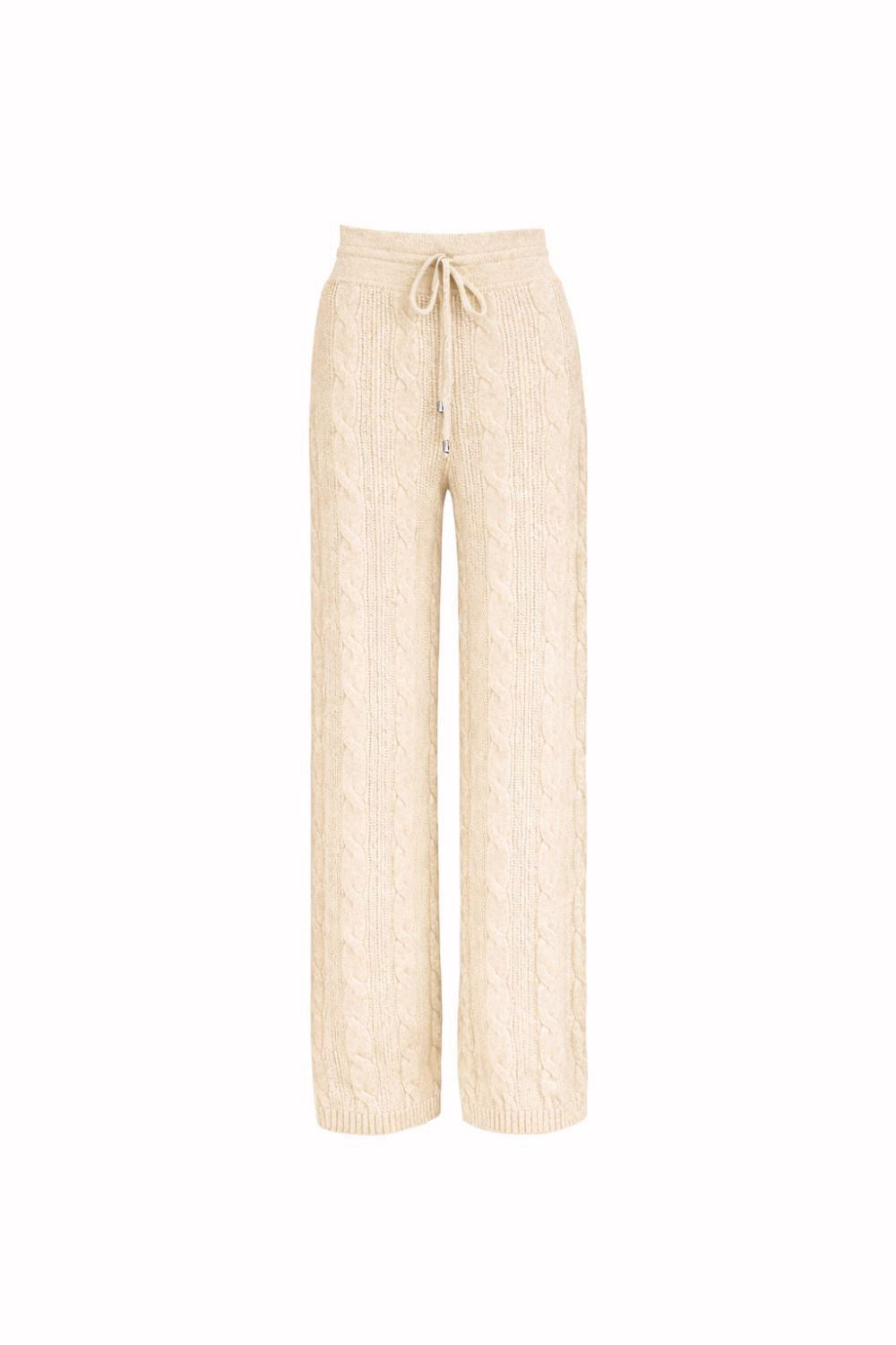 Calça Tricot Leila Bege Areia