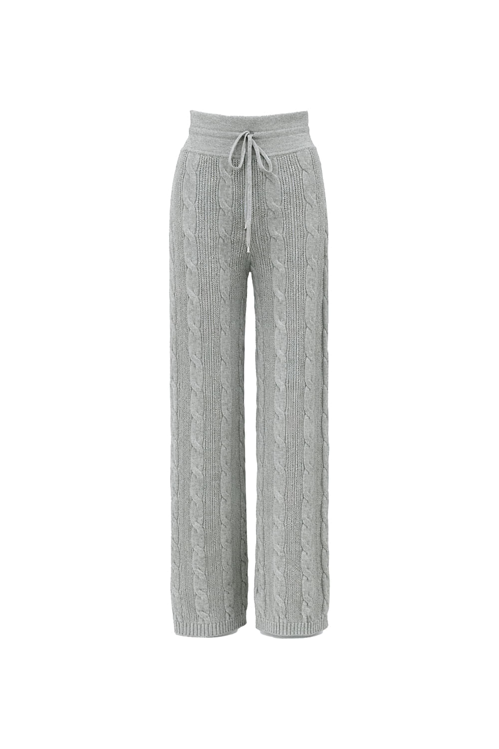 Calça Tricot Leila Cinza Mescla