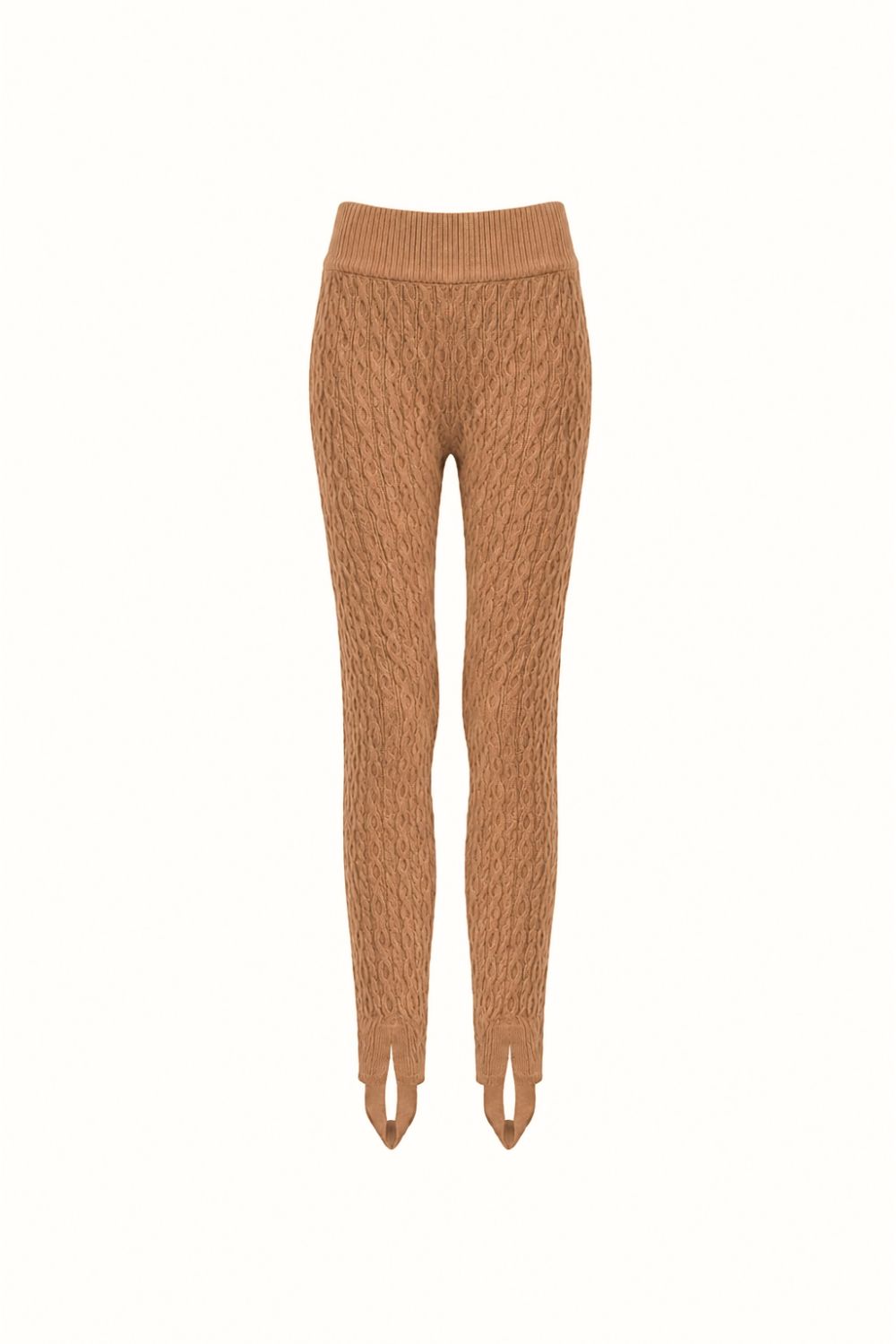 Calça Tricot Nani Amêndoa