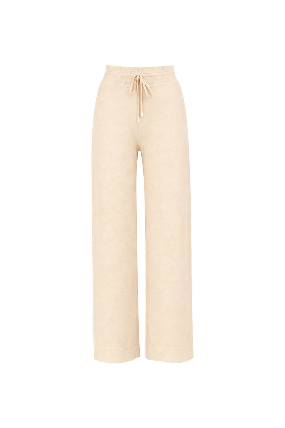 Calça Tricot Nivea Ski Bege Areia