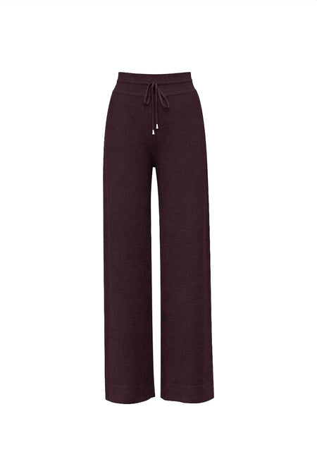 Calça Tricot Nivea Ski Dark Brown