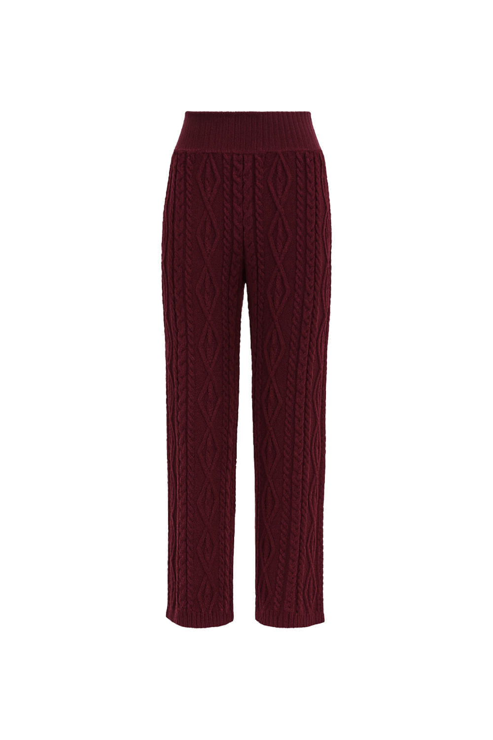 Calça Tricot Raquel Marsala Dark