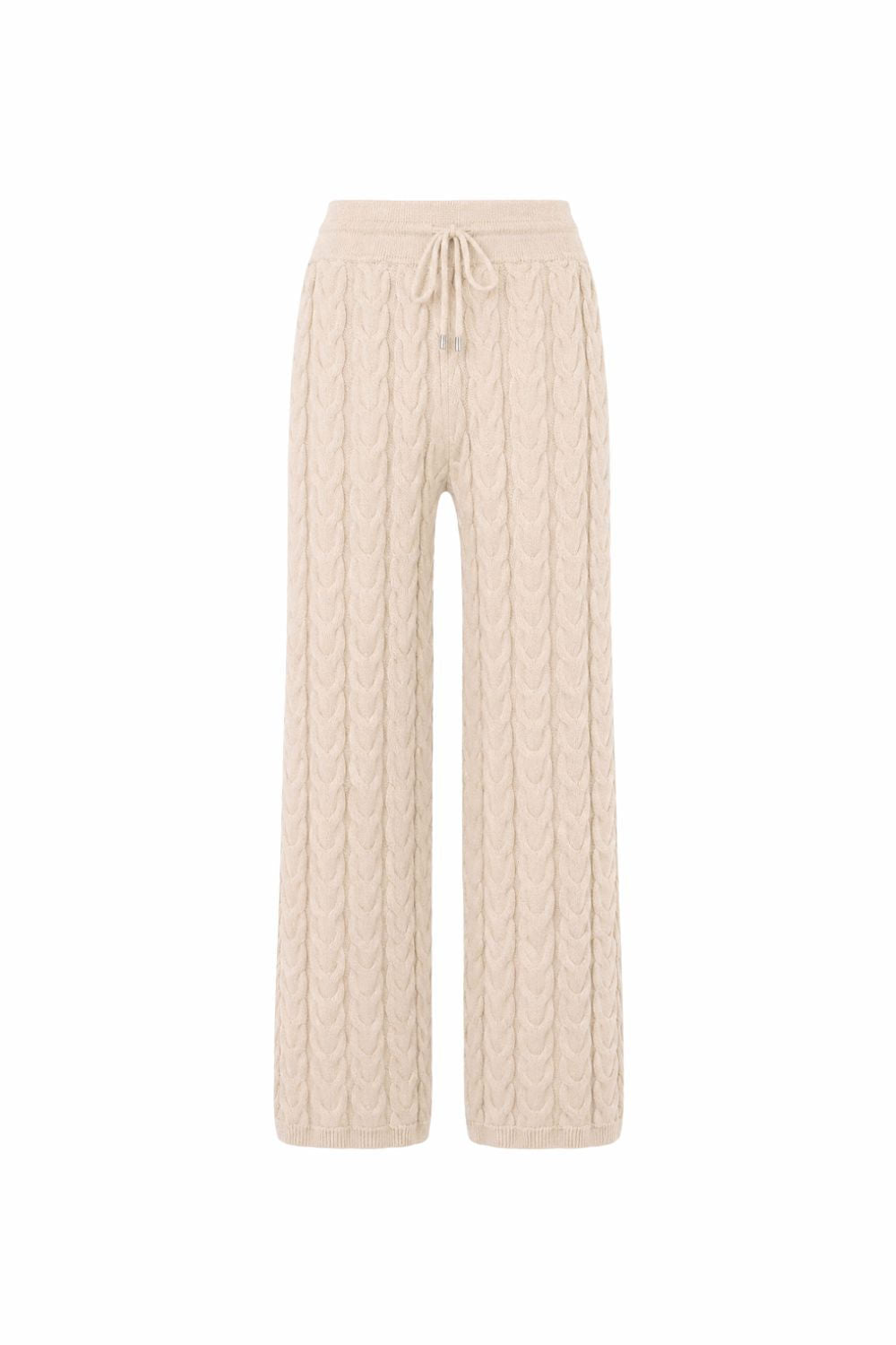 Calça Tricot Roberta Bege Areia