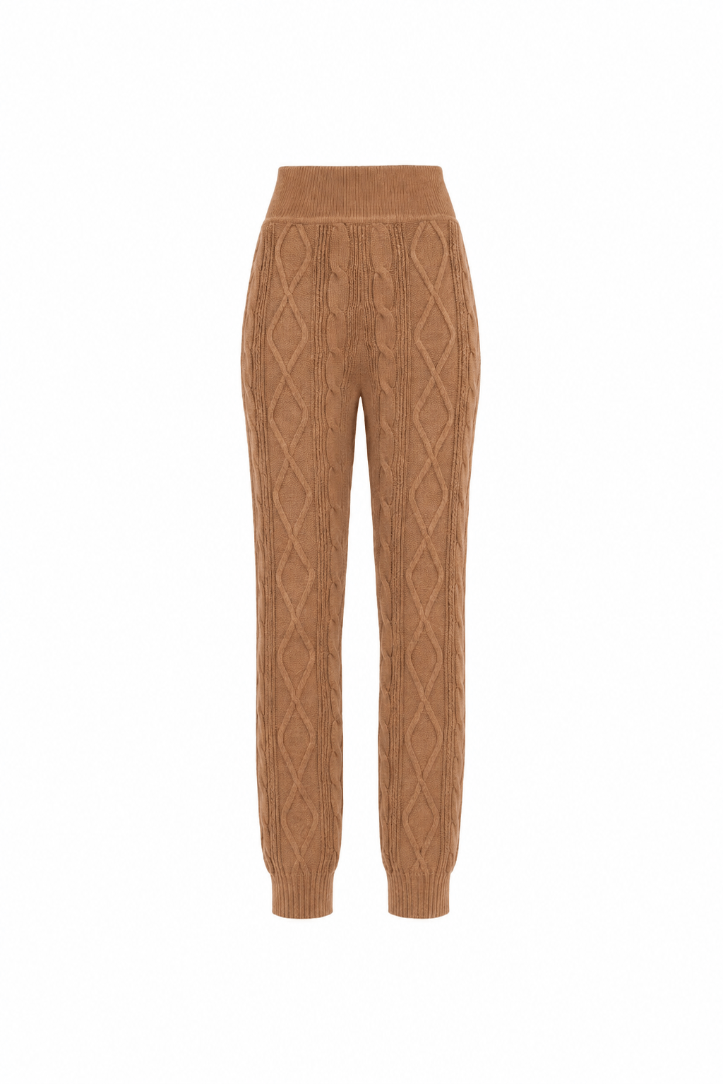 Calça Tricot Rose Amêndoa