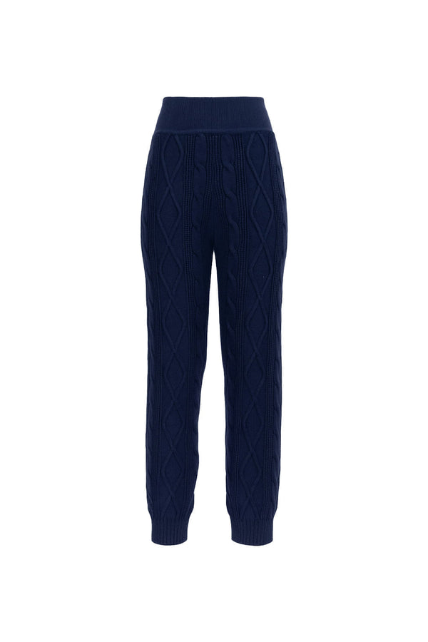 Calça Tricot Rose Marinho