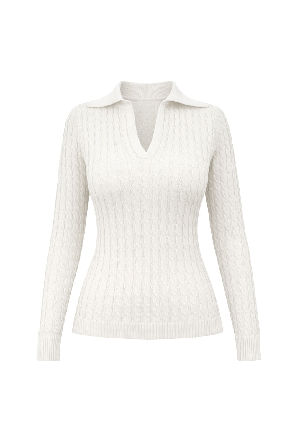 Camisa Tricot Lua Off White