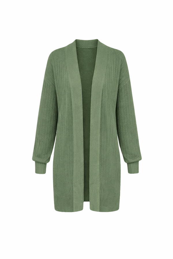 Casaco Tricot Cleo Verde Militar