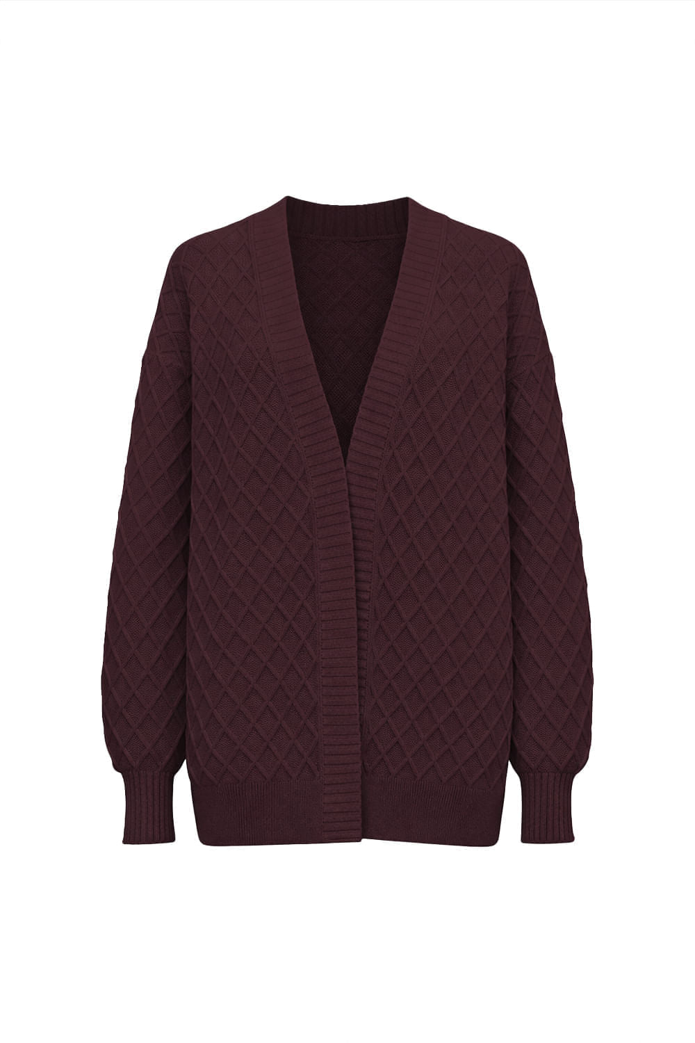 Casaco Tricot Eva Dark Brown
