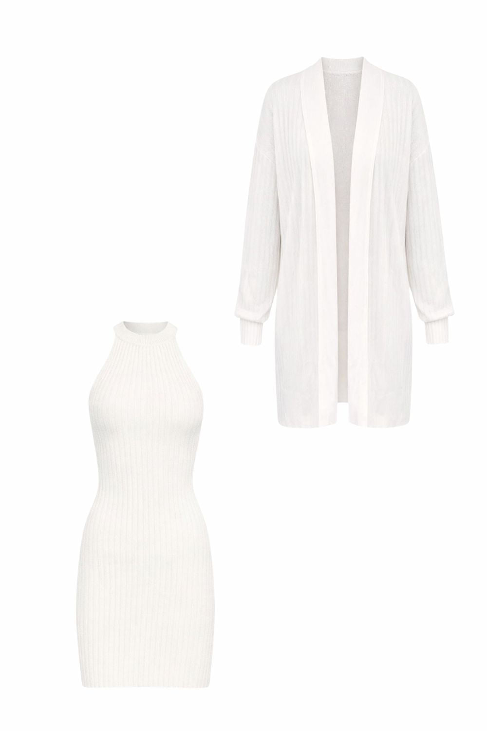 Conjunto Tricot Cleo Off White