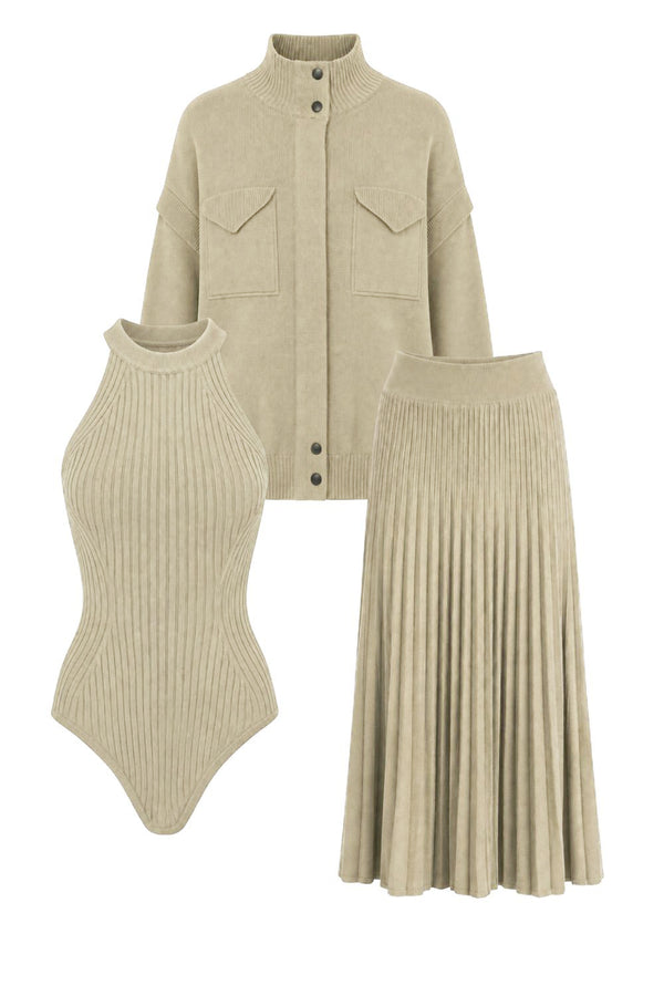 Conjunto Tricot Olivia Fendi